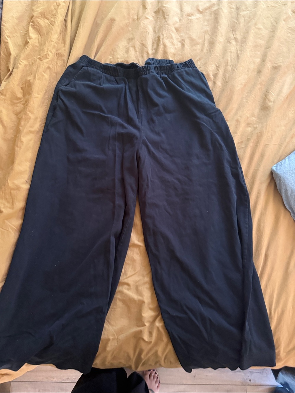 GAP women’s wide leg elastic waste pants XXL tall